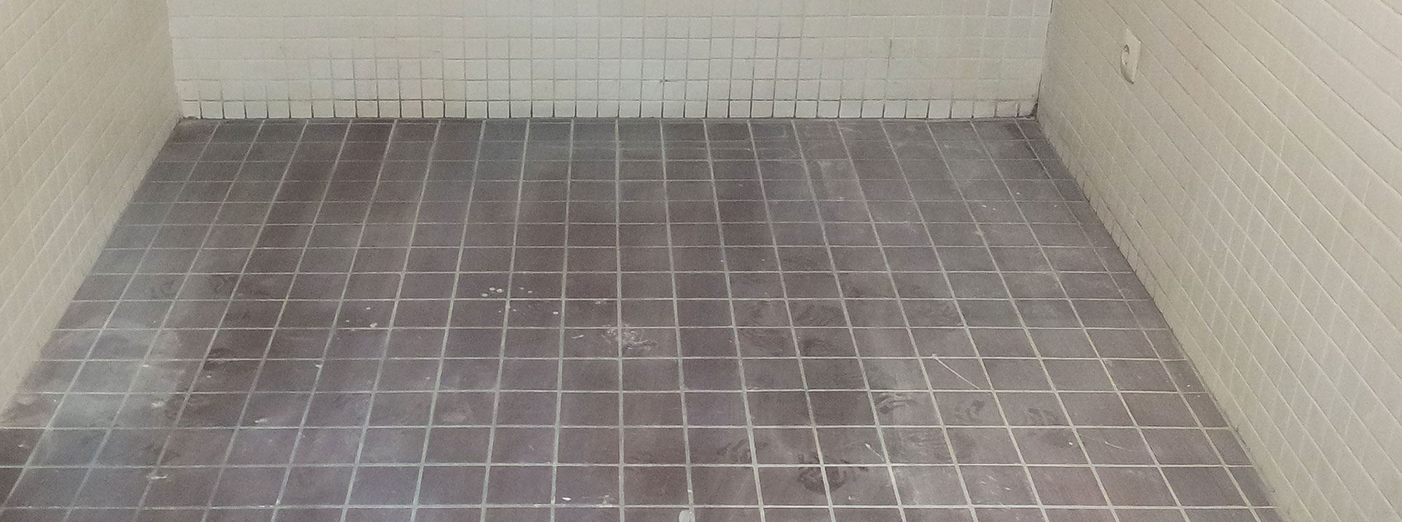 Innenreinigung / Sanitär: vorher